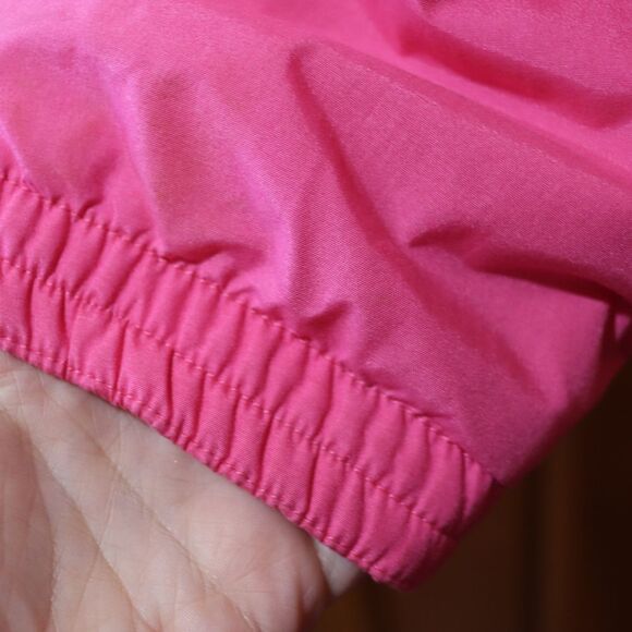 Jansport Vintage 90s Pink Ski Snow Jacket Medium Asymmetric Buttons Nostalgic - Picture 3 of 14